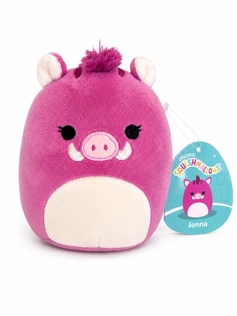 🧸 2/$38 SQUISHMALLOWS Jenna Warthog 5" Plush NWT Kawaii Collectible Kids Gift
